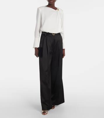 Top in crêpe di raso | Roland Mouret