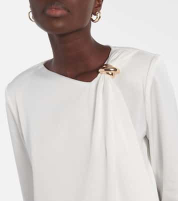 Top in crêpe di raso | Roland Mouret