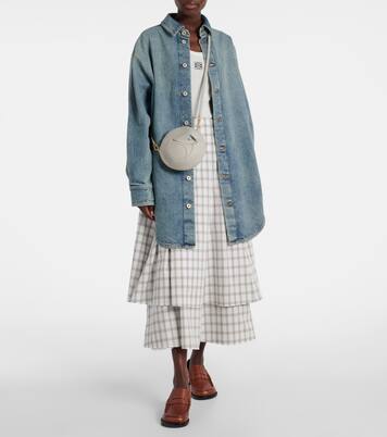 Schultertasche Snake aus Leder | Loewe