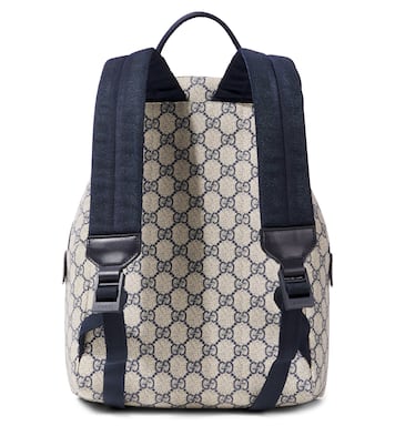 Zaino in canvas GG Supreme con pelle | Gucci Kids