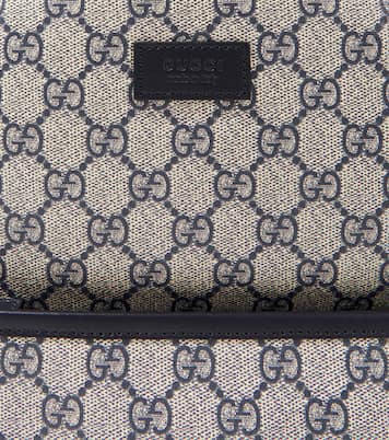 Zaino in canvas GG Supreme con pelle | Gucci Kids