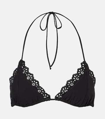 Top de bikini Cefalu festoneado | Ulla Johnson