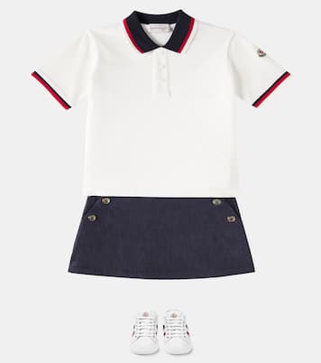 Polohemd aus Baumwoll-Piqué | Moncler Enfant