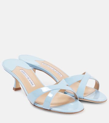 Sandali Callamu 50 in vernice | Manolo Blahnik