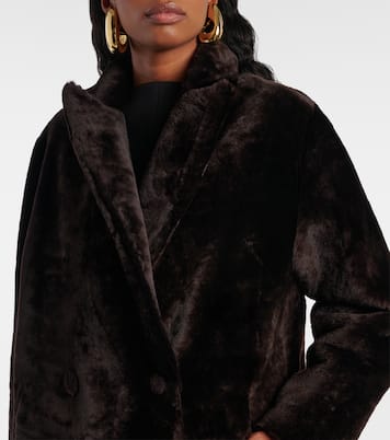 Cappotto Samara in shearling | Nour Hammour