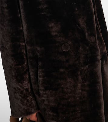 Cappotto Samara in shearling | Nour Hammour
