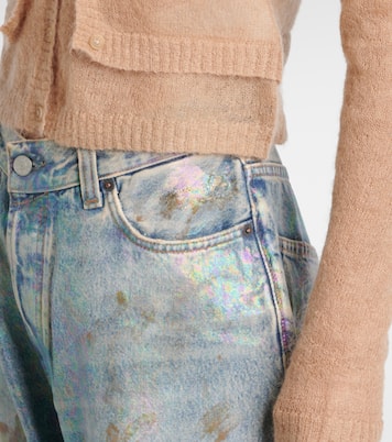 Cardigan en mohair et laine | Acne Studios