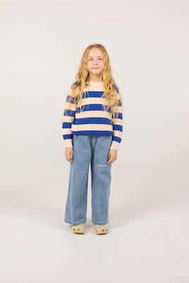 Jeans regular con logo | Tinycottons