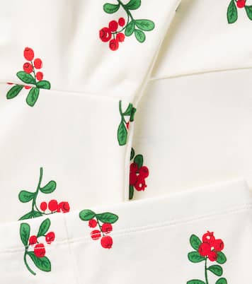 Pantalones flared Lingonberries de algodón | Mini Rodini