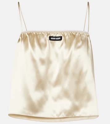 Top aus Satin | Miu Miu