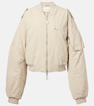Bomber A-4 in canvas di cotone | Entire Studios