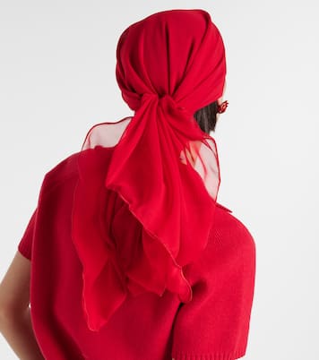 Foulard in chiffon di seta | Magda Butrym