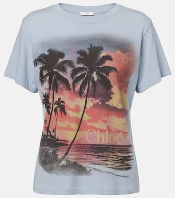 T-shirt imprimé en coton | Chloé