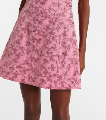 Minikleid mit Pailletten | Markarian