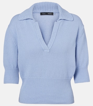Polo Reeve de algodón | Proenza Schouler