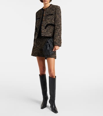 Shamo wool-blend tweed jacket | Blazé Milano