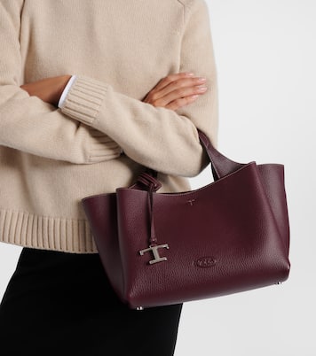 T Timeless Mini leather tote bag | Tod's