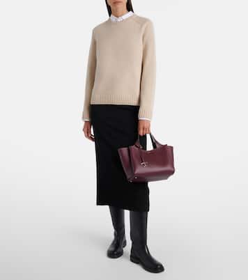 T Timeless Mini leather tote bag | Tod's