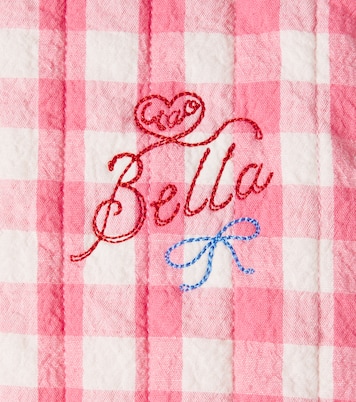 Embroidered gingham cotton jacket | Konges Sløjd
