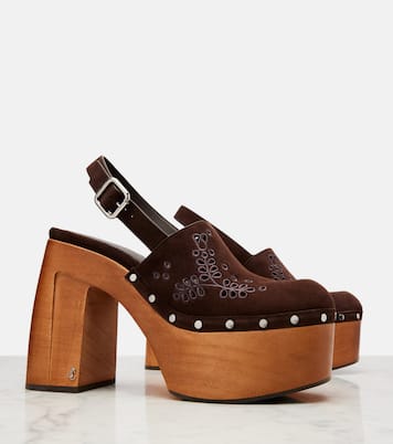 Zuecos Alida 135 de ante | Jimmy Choo