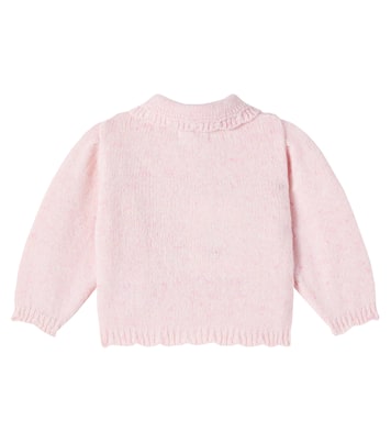 Baby Cardigan Monna Baby aus einem Wollgemisch | Bebe Organic