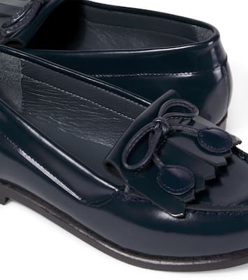 Leather loafers | Bonpoint