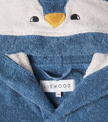 Penguin cotton terry bathrobe | Liewood