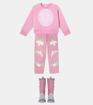 Baby Sweatshirt aus Baumwoll-Jersey | Stella McCartney Kids