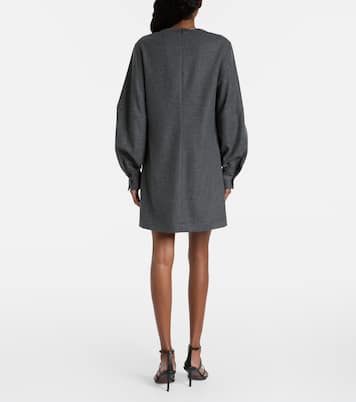 Miniabito in lana e cashmere | Brunello Cucinelli