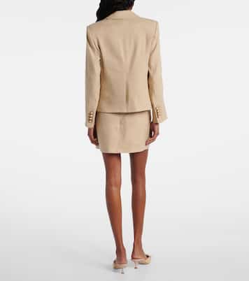 Blazer Schuyler en mezcla de lino | Veronica Beard