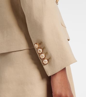Blazer Schuyler en mezcla de lino | Veronica Beard