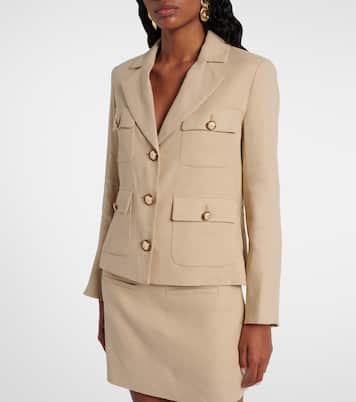 Blazer Schuyler en mezcla de lino | Veronica Beard