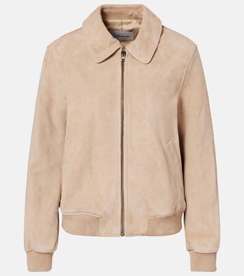 Bomberjacke aus Veloursleder | Yves Salomon