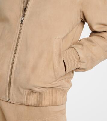 Bomberjacke aus Veloursleder | Yves Salomon