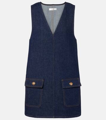 Minikleid Pinafore aus Denim | Frame