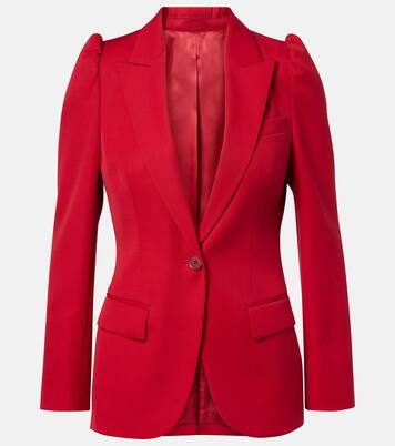 Single-breasted wool blazer | McQueen