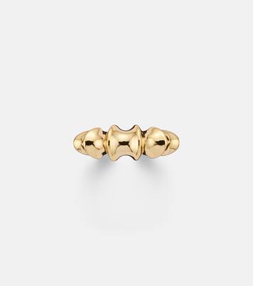 Murphy gold-plated ear cuff | Jennifer Fisher