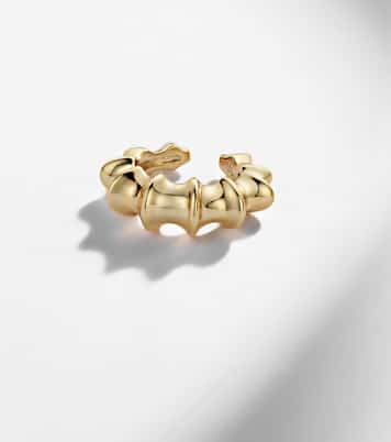 Murphy gold-plated ear cuff | Jennifer Fisher
