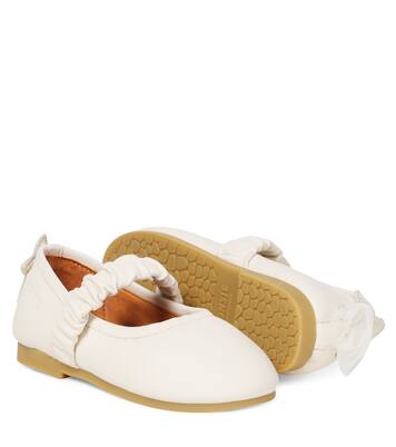 Lauran leather ballet flats | Donsje