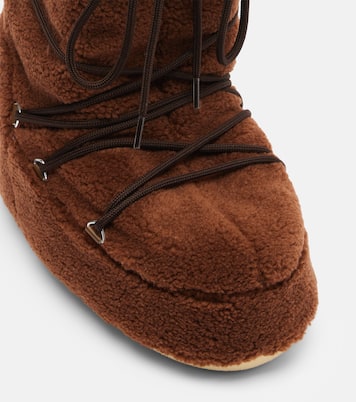 Icon fleece knee-high boots | Moon Boot