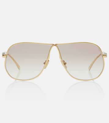 Logo aviator sunglasses | Miu Miu