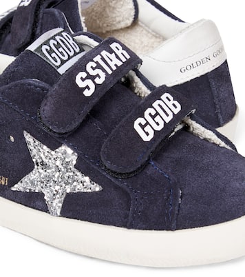 Old School sequined suede sneakers | Golden Goose Kids