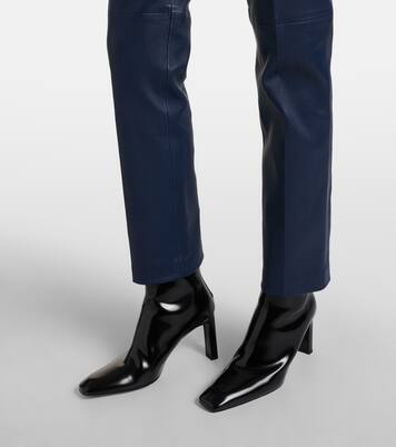 Coleman leather slim pants | Joseph