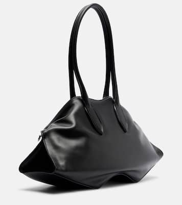 Manta Medium leather tote bag | McQueen