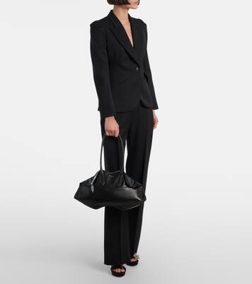 Manta Medium leather tote bag | McQueen