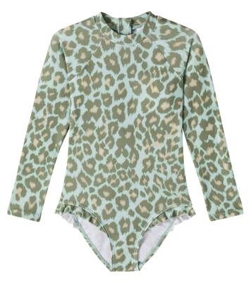 Leopard-print swimsuit | Zimmermann Kids