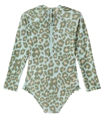 Leopard-print swimsuit | Zimmermann Kids