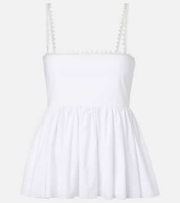 Traversin cotton peplum top | Jacquemus