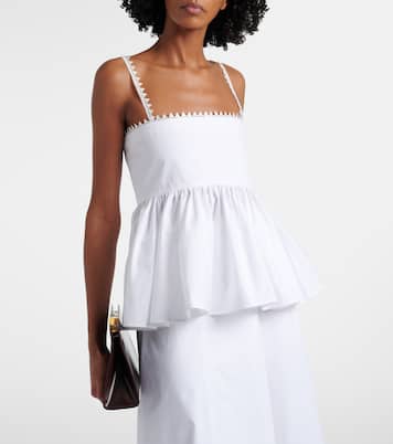 Traversin cotton peplum top | Jacquemus