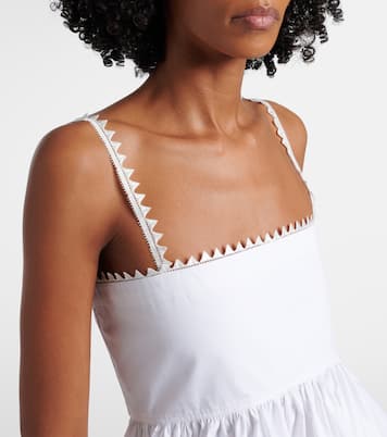 Traversin cotton peplum top | Jacquemus